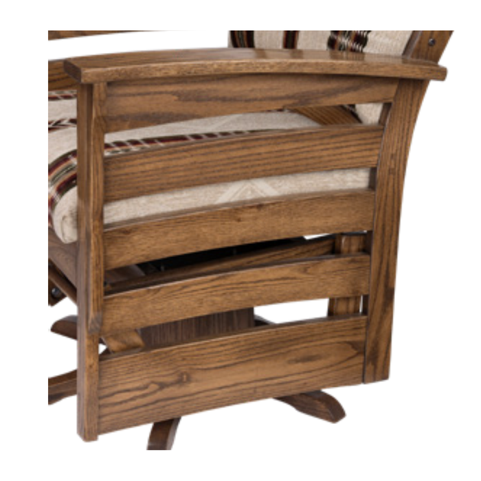 Amish Liberty Swivel Glider