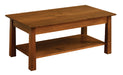 Amish Stratford Coffee Table Coffee Tables Mission