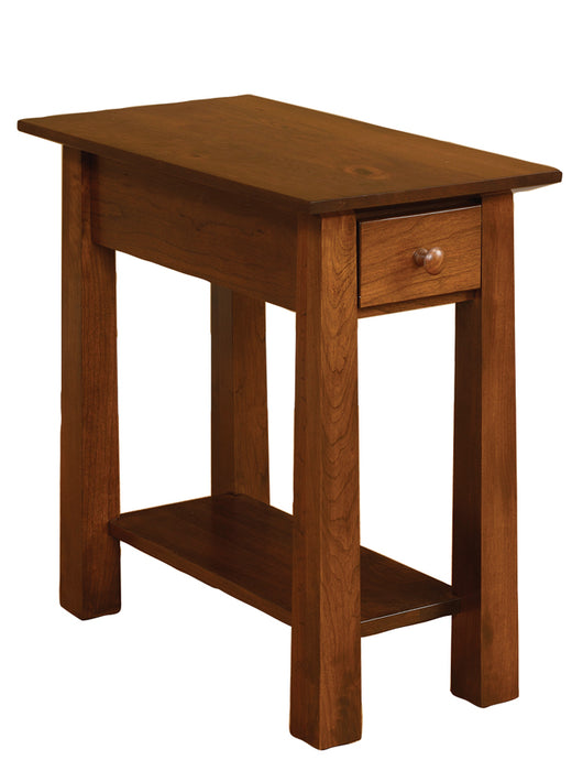 Amish Stratford End Table 17"W x 24"D x 24"H End Tables Contemporary