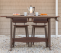 Amish Surf-Aira Bar Table
Amish Made Poly Bar Table
Brazilian Walnut on Coastal Gray