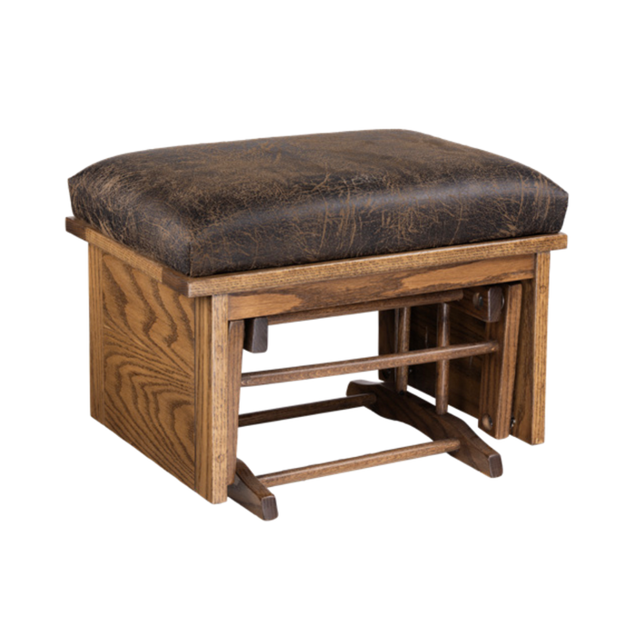 Amish Andover Swivel Glider