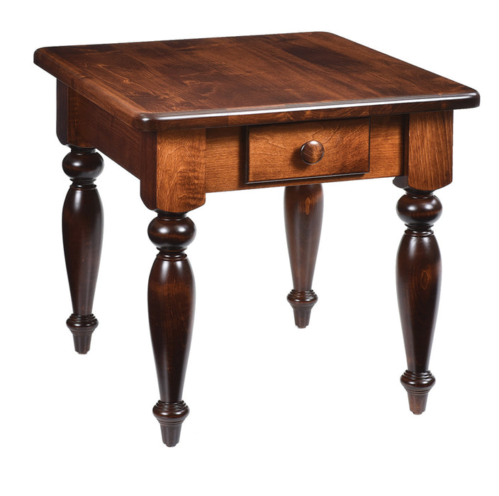 Amish Farmhouse End Table End Tables Traditional