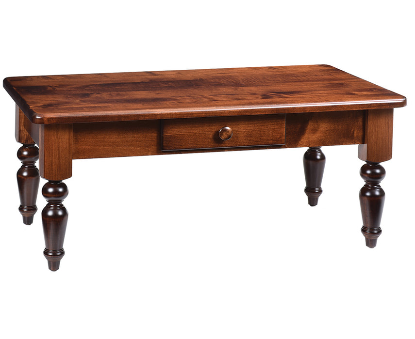 Amish Farmhouse Coffee Table Coffee Tables Contemporary