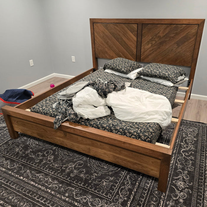 Amish Weston Bed Low Footboard