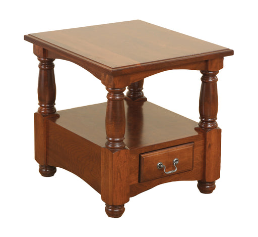 Amish Manchester End Table 24"W x 24"D x 24"H End Tables Traditional