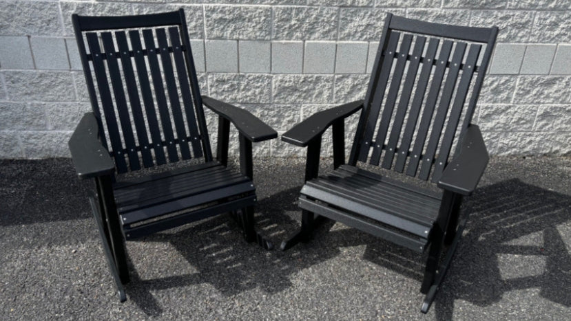 Amish Mission Adirondack Rocking Chair