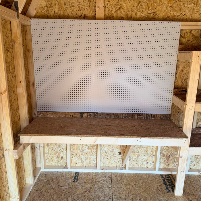 Amish Craftsman Workshop Barn - 10' x 16'