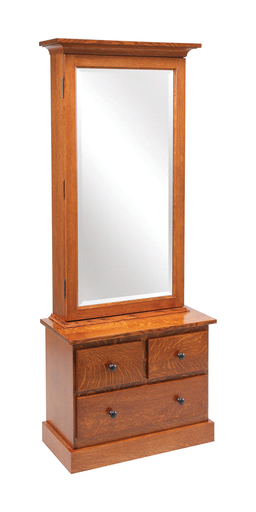 Weston Shaker Jewelry Armoire Cheval Mirrors Traditional