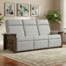 Timber Mission Wallhugger Reclining Sofa Reclining Sofas Heartland Fabric Indoor Fabric Mission