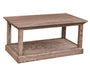 Amish Grand Manor Coffee Table Coffee Tables Traditional