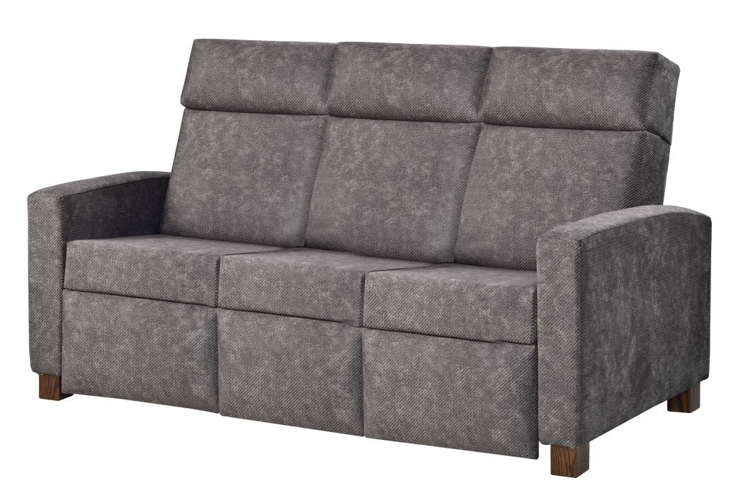 Modern Shaker Push Back Reclining Sofa Reclining Sofas Contemporary Heartland Fabric Indoor Fabric Modern