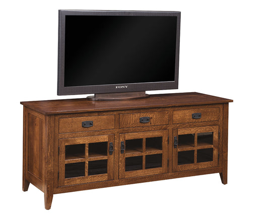 Amish Wright Mills TV Stand TV Stands Mission