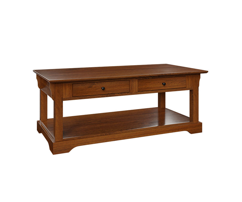 Amish Mission Hills Coffee Table Coffee Tables Traditional