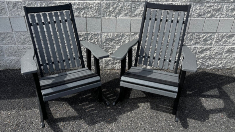 Amish Mission Adirondack Rocking Chair