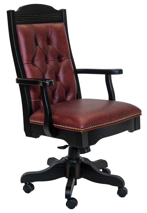 Star Executive Arm Chair Fabric/Leather Office Chairs Heartland Fabric Indoor Fabric