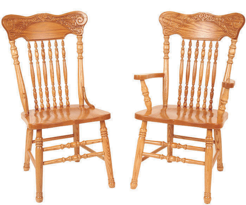 Amish Pressback Dining Chair