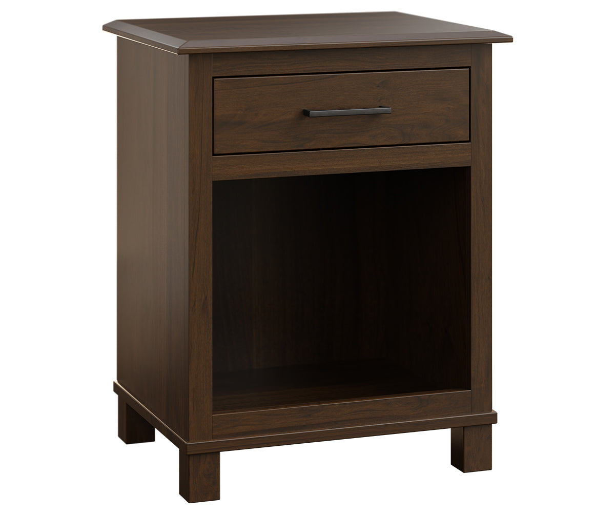 Quick Ship Amish Addie 1 Drawer Nightstand
