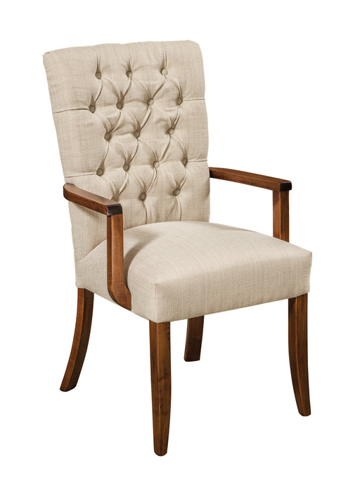 Quick Ship Alana Dining Chair Fabric Dining Chairs Heartland Fabric Standard Traditional