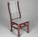 Amish MAdison Side Chair in Light Gray on Cherry Wood Durable outdoor fuirniture