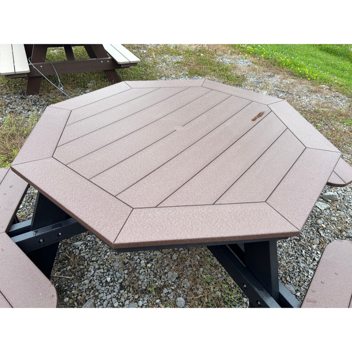 Amish Octagon Picnic Table - In-Stock
