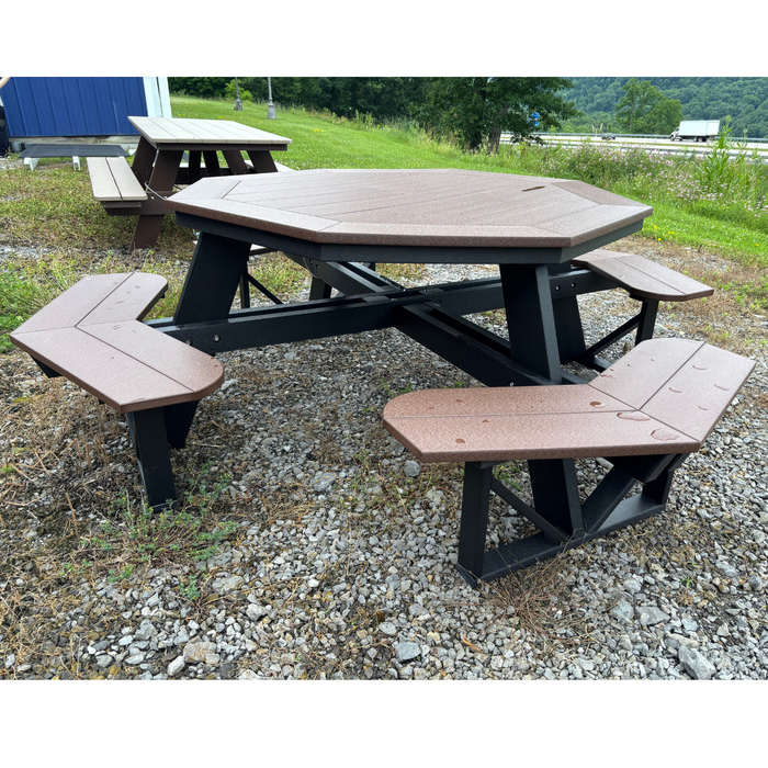 Amish Octagon Picnic Table - In-Stock