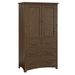 Amish Barn Floor Armoire - Rough Sawn Armoires Farmhouse Rough Sawn