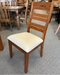 AmishBennettSideChairWithFabricSeat