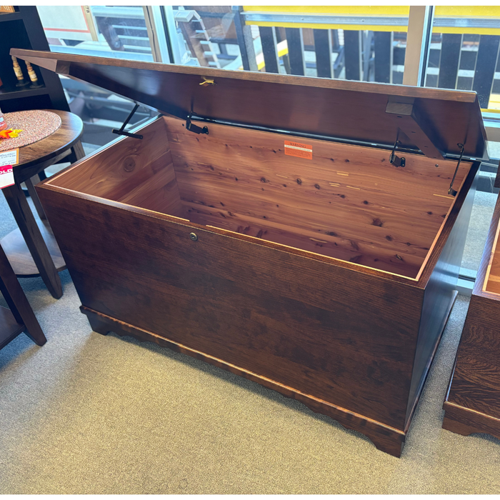 Amish Classic Flat Top Cedar Chest - 46" Jumbo - Full Cedar Lining - In-Stock