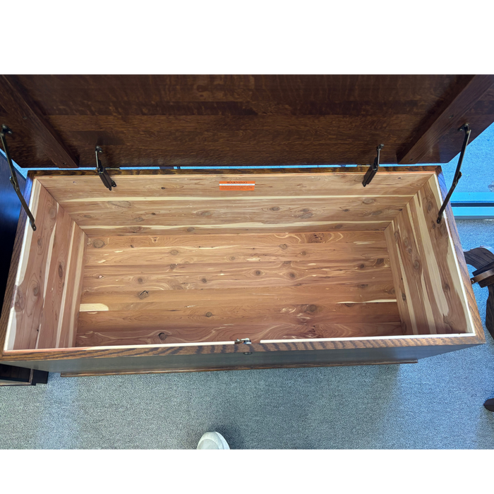 Amish Classic Flat Top Cedar Chest - Full Cedar Lining - 46" - In-Stock