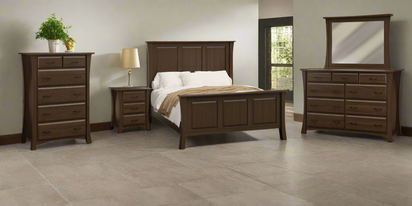 Amish Cove Bedroom Set 5-Piece Set Contemporary