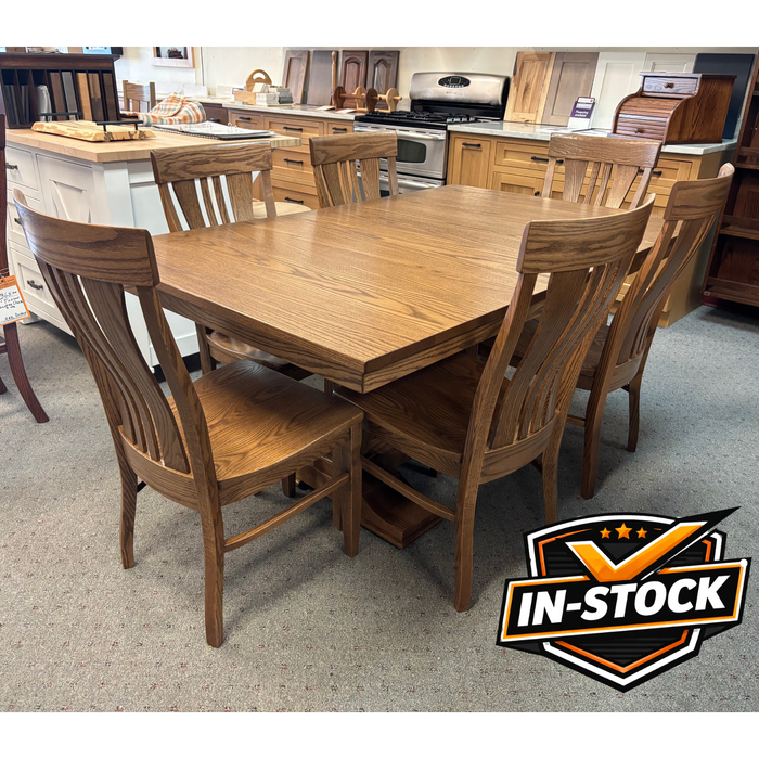 Amish Rochester Extension Table Dining Set - In-Stock