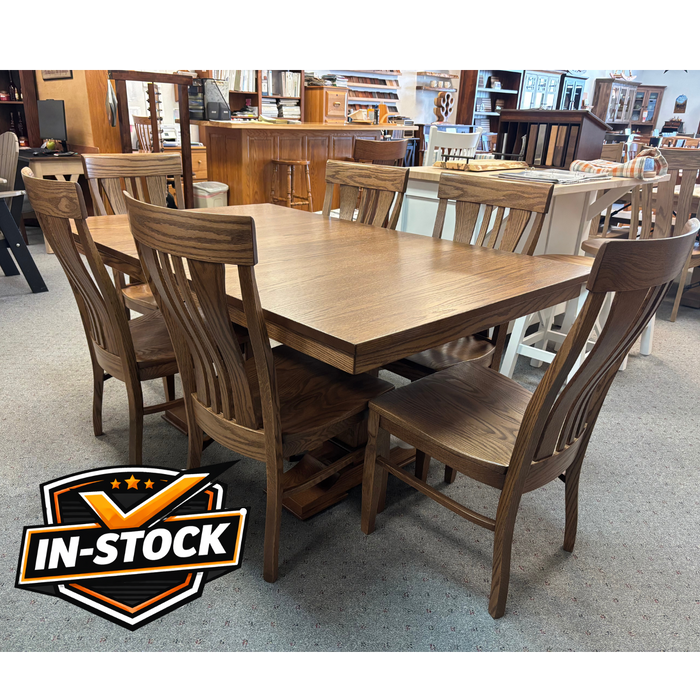 Amish Rochester Extension Table Dining Set - In-Stock