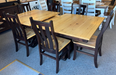 Amish Urbana Double Pedestal Dining Set - Set Pic 3