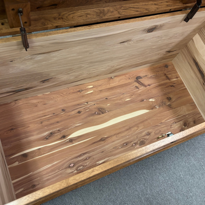Amish Mission Waterfall Cedar Chest - 46" - In-Stock