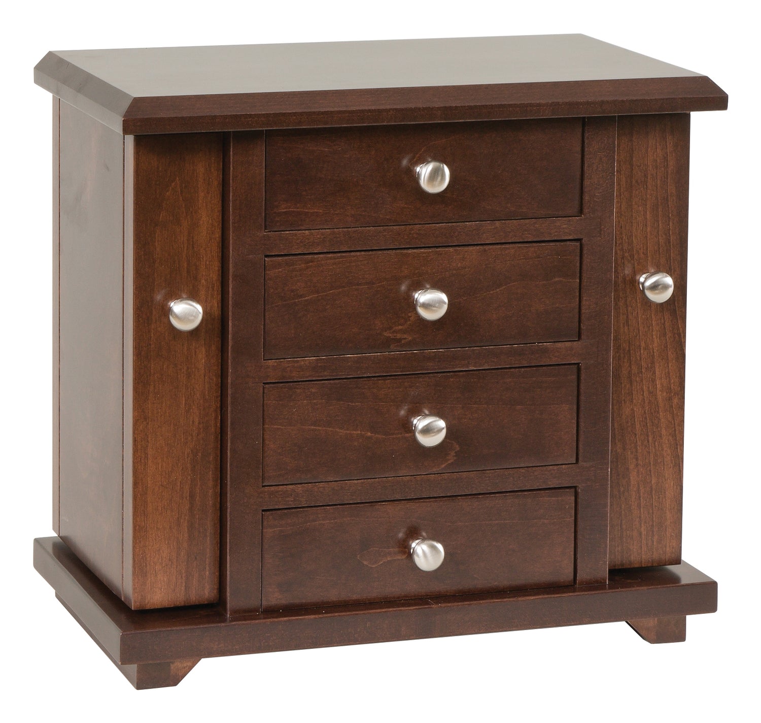 Amish 13" Dresser Top Jewelry Cabinet Jewelry Cabinets Shaker