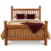 Amish 3.5" Thick Mission Post Slatted Bed
