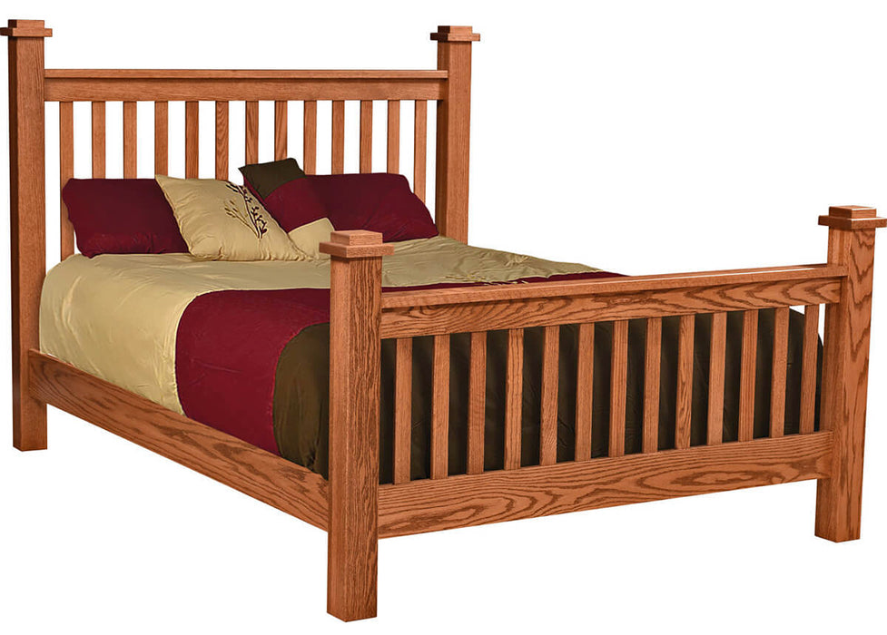 Amish 3.5" Mission Bed