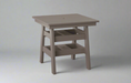 Amish 33" Square Table poly outdoor Dining furniture