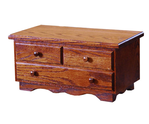 Amish Small 3-Drawer Jewelry Box Jewelry Cabinets Traditional