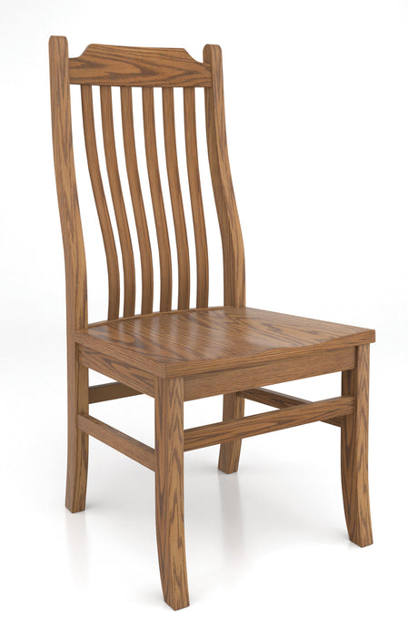 Amish 46C Mission 6-Slat Dining Chair Side Chair Dining Chairs Mission