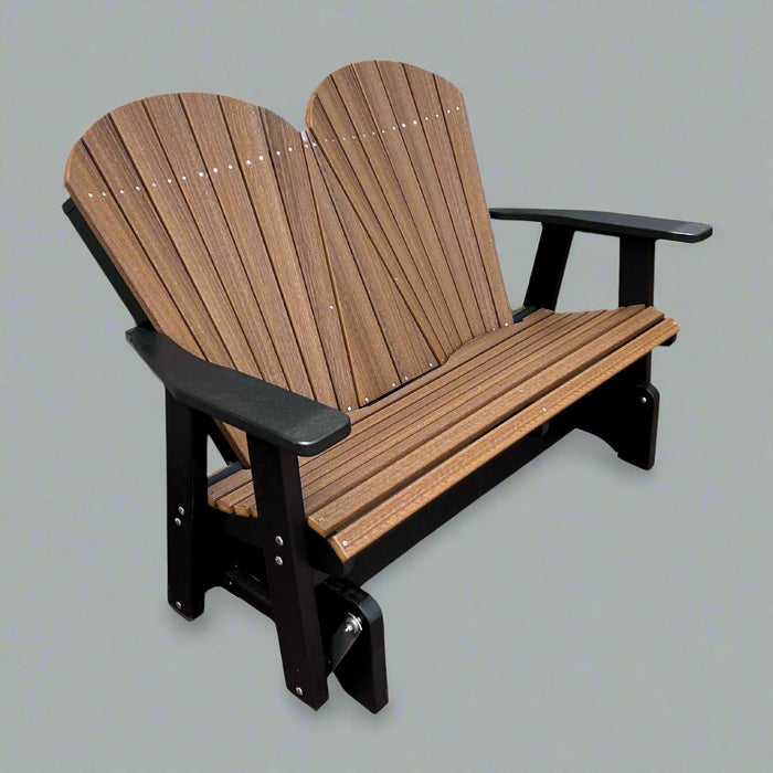 Amish Superior Adirondack 4' Glider