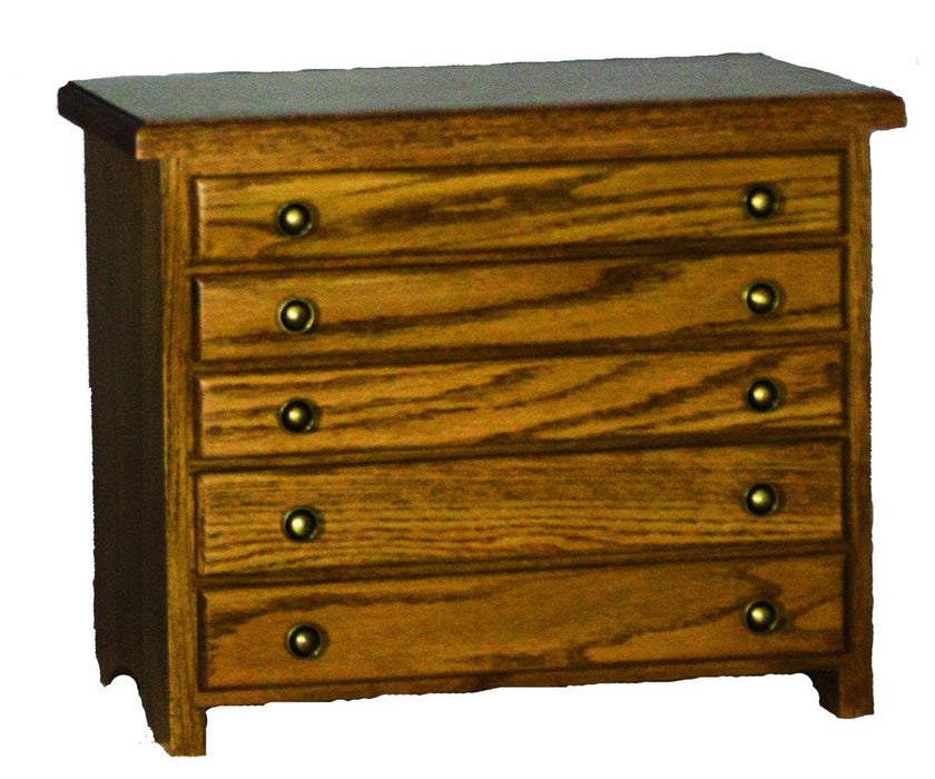 Amish 5-Drawer Jewelry Box Jewelry Cabinets Traditional