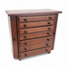 Amish 7-Drawer Jewelry Box With Wings - Solid Cherry - OCS-106 Acres - Amish Made Cherry Jewelry Box