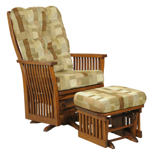 Amish 70 Mission Swivel Glider Swivel Gliders Heartland Fabric Indoor Fabric Mission