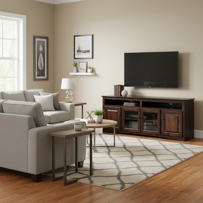 Quick Ship Amish Eco TV Stand 70"
