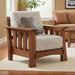 Amish 89 Mission Chair - Millwood Furniture - Amish Made Mission Style Living Room Furniture