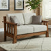 Amish 89 Mission Love Seat - Millwood Furniture - Amish Made Mission Style Living Room Furniture