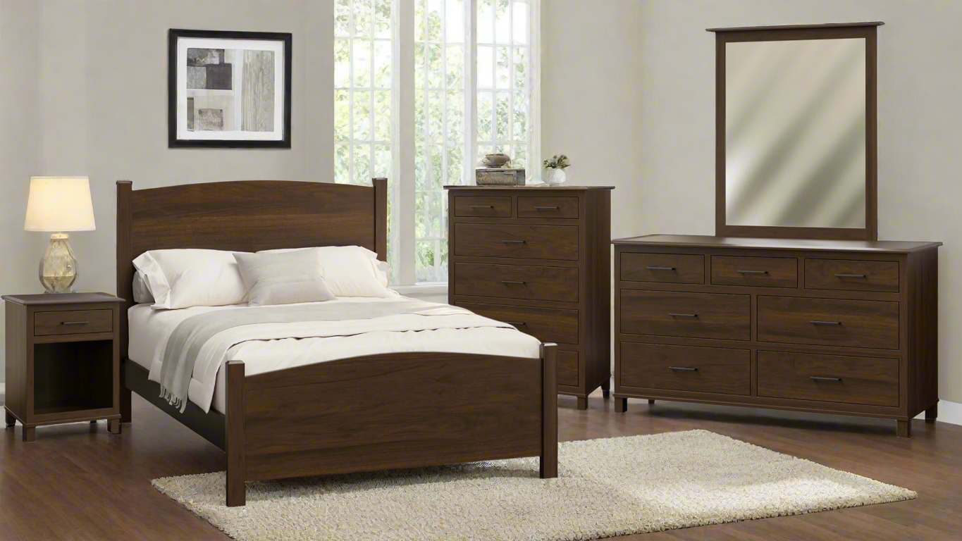 Quick Ship Amish Addie Bedroom Set 5-Pc.