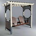 Amish Adirondack 5 Foot Swing with Arbor Swing Set