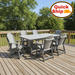 Amish Adirondack In-Stock Quick Ship Counter Dining Set Levis Leisure Poly Furniture